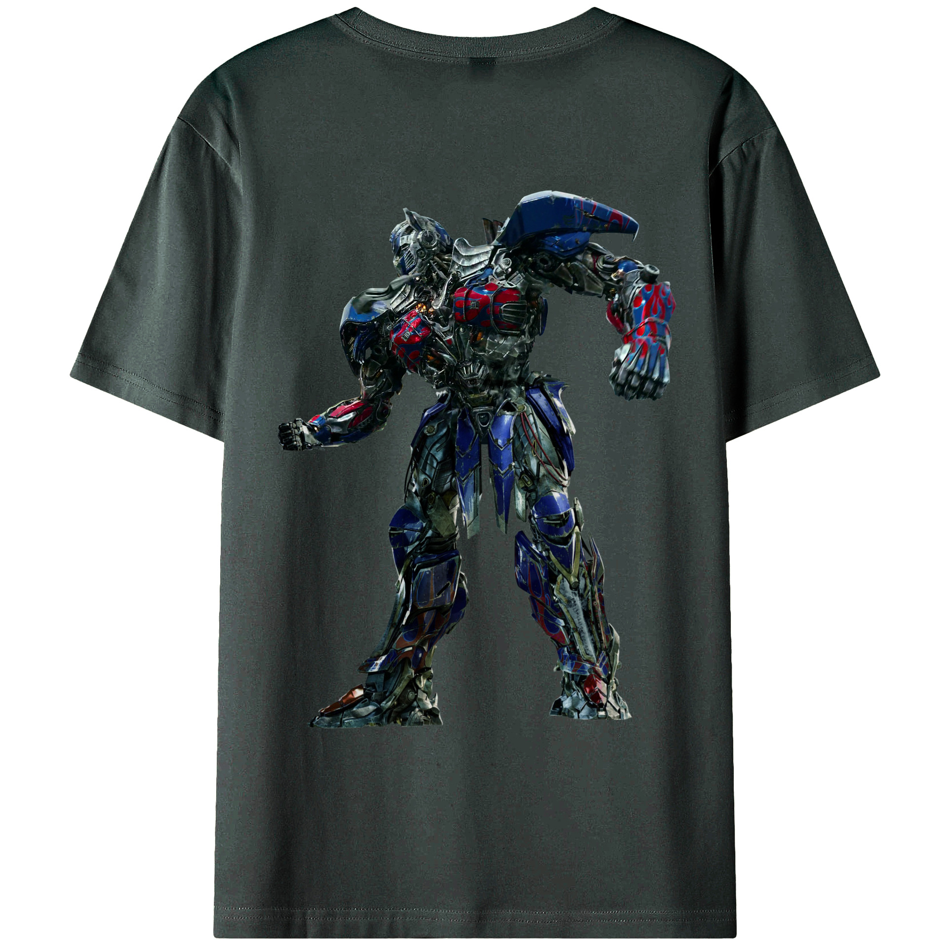 （画像用）  綿100％ メンズ半袖Tシャツ（バックプリント） 通気性